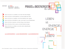 Tablet Screenshot of bioenergetiker.com